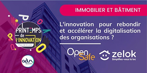 Image de présentation événement innovation immobilier et bâtiment